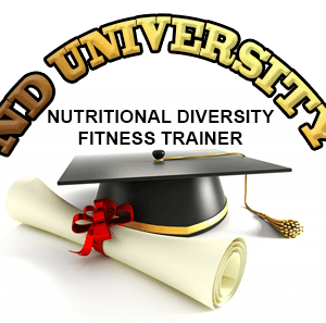 Nutritional Diversity Fitness Certificate