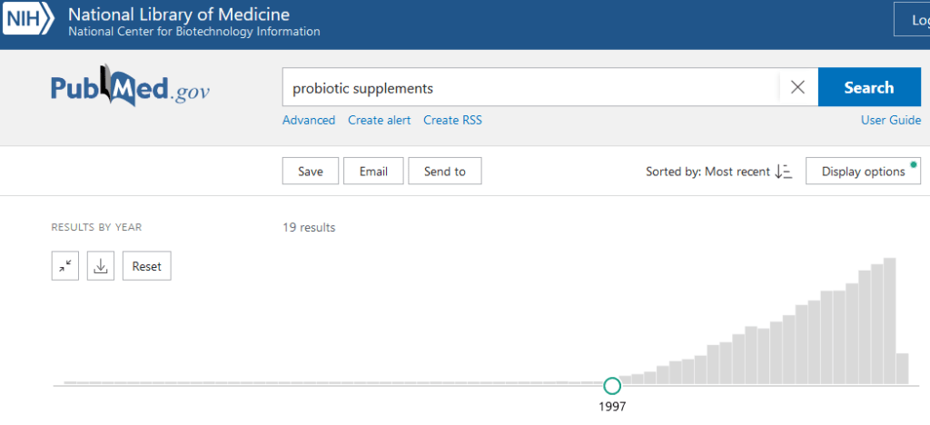 probiotic supplement study